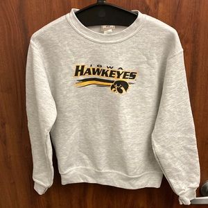 Vintage Iowa Hawkeyes Sweatshirt Youth Large